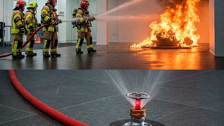 Extinción de incendios activa y pasiva