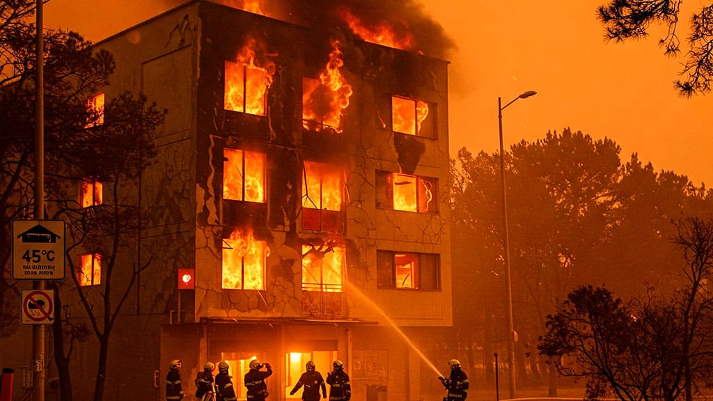 cambio climático a la normativa de incendios en edificios