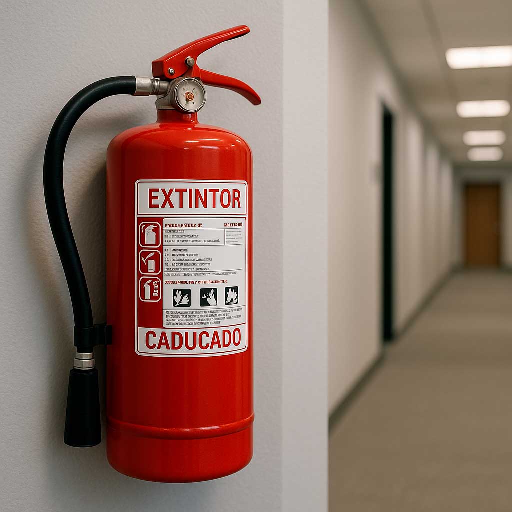 Obligaciones empresariales sobre los extintores en 2025