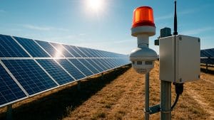 Detección de incendios en instalaciones solares